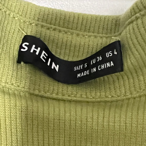 Ruched Button Bodycon Dress Size Small - Picture 2 of 4